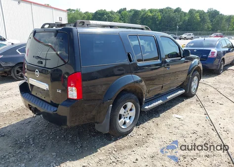 2006 Nissan Pathfinder Se from USA, damaged, VIN 5N1AR18U76C666766